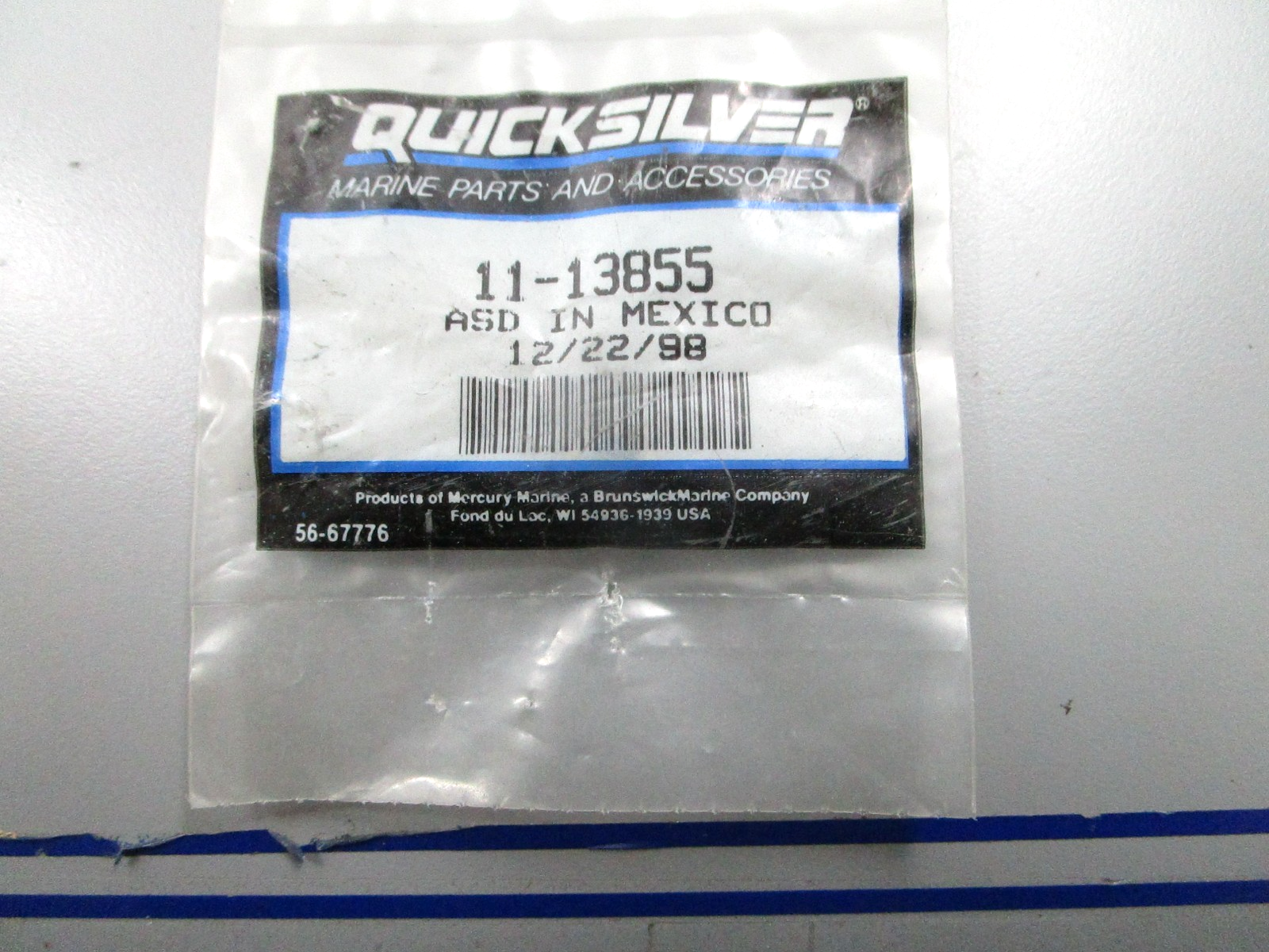 *NEW OEM* 0810 Mercury Quicksilver Nut 11-13855