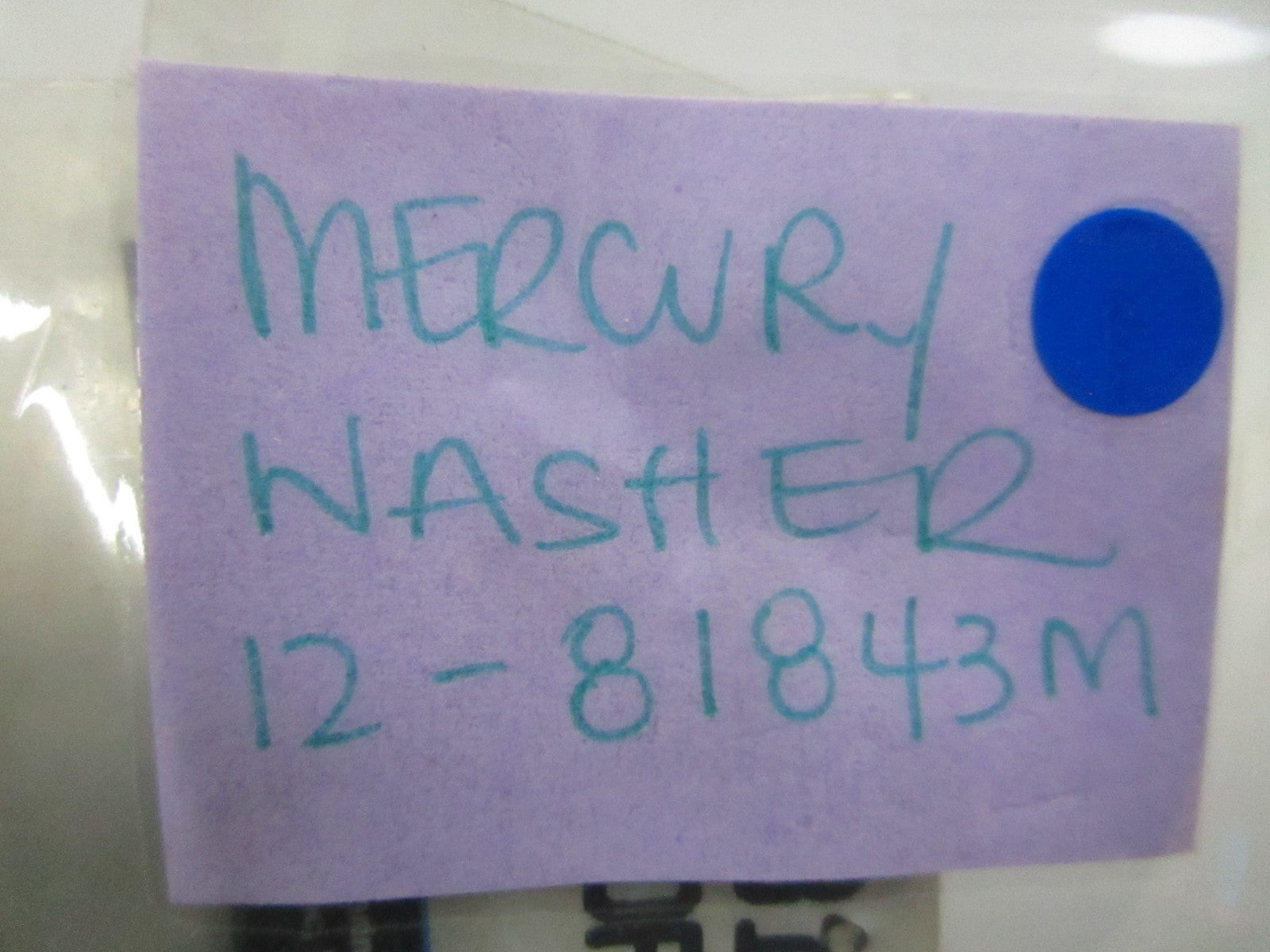 *NEW OEM* 0810 Mercury Quicksilver Washer 12-81843M