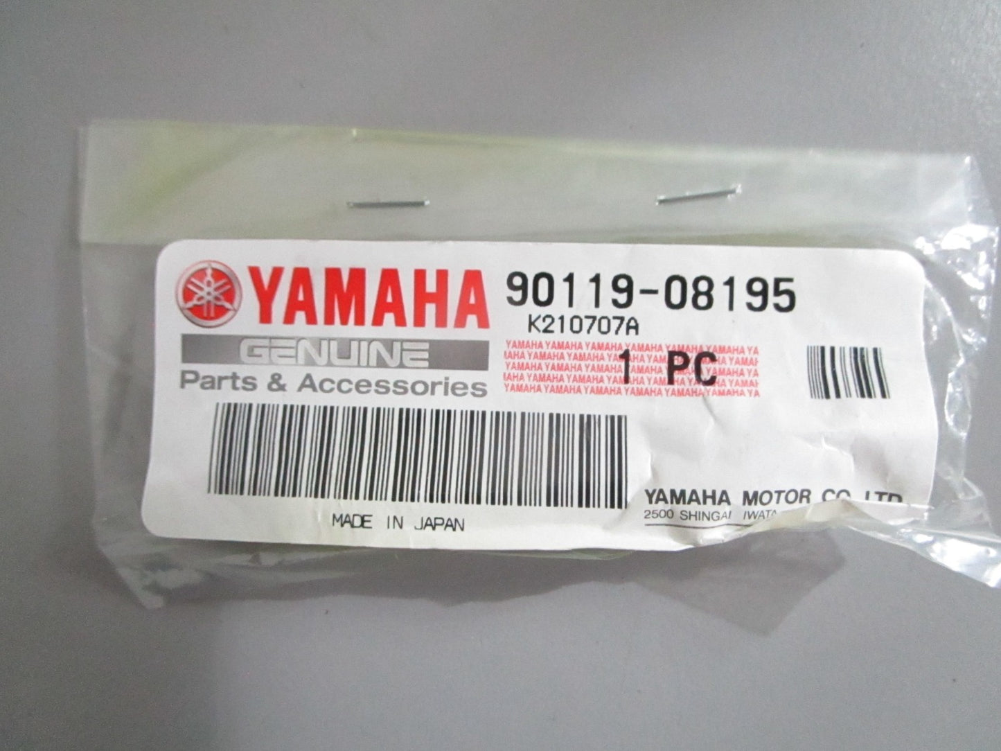 NEW OEM (LOT OF 5) 90110-08195-00 Yamaha Bolt w/ Washer 0820