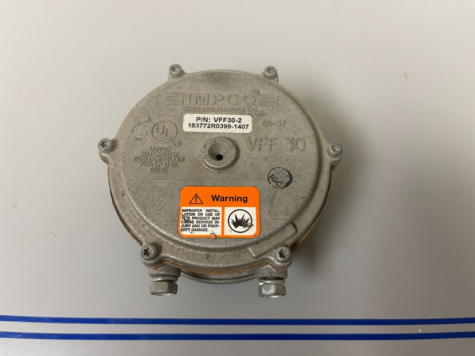 *NEW OEM* 0720 Impco Propane Vacuum Fuel Lock VFF 30