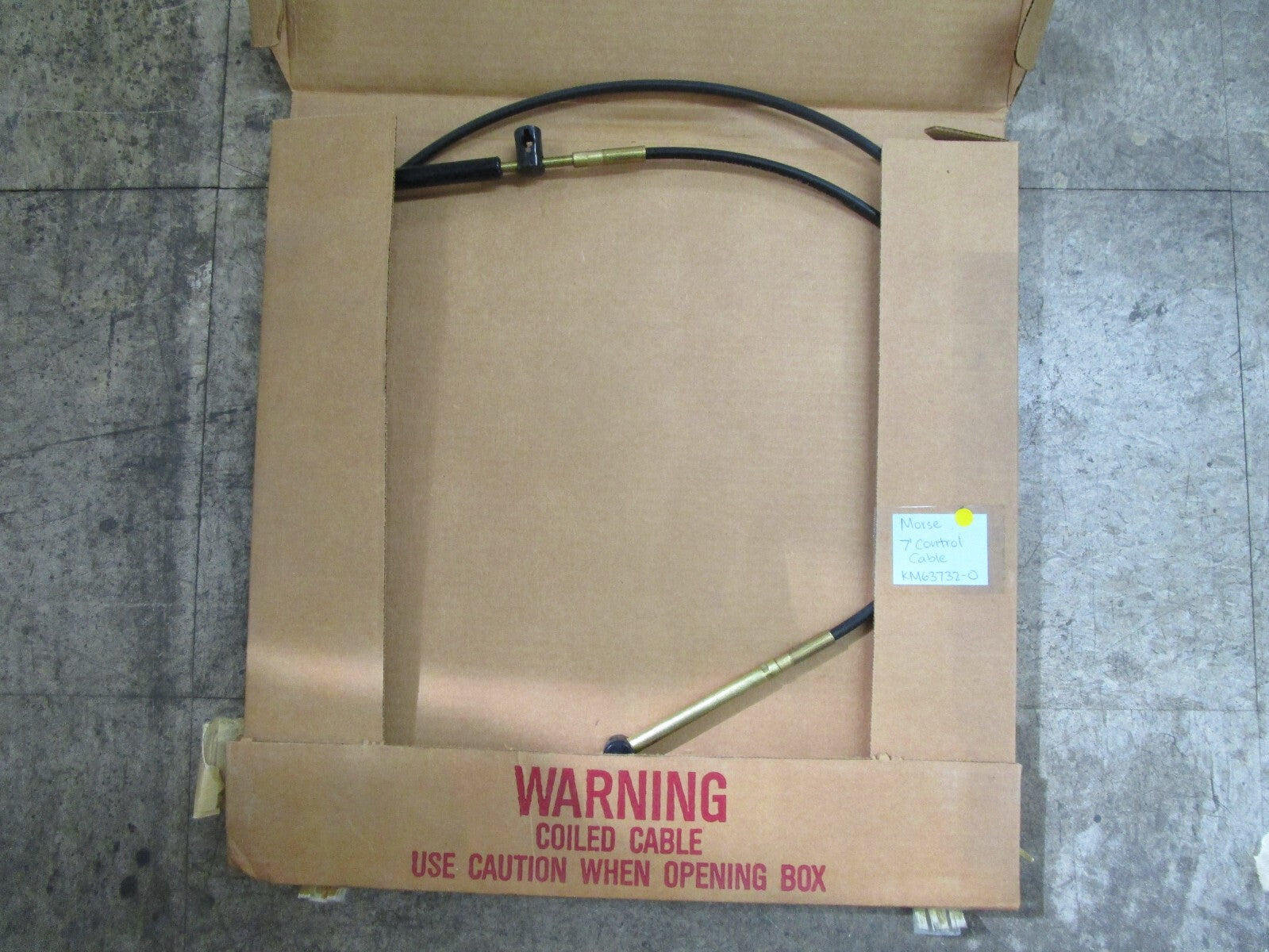 *NEW* 0820 Morse Controls 7' Control Cable KM63732-0