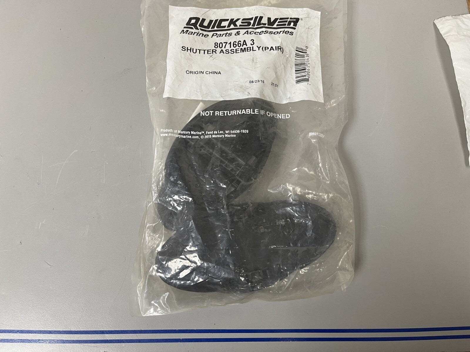 *NEW OEM* 0670 Mercury Quicksilver Shutter Assembly 807166A3