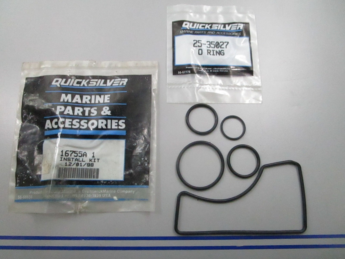 *NEW OEM* 0810 Mercury Quicksilver Install Kit 16755A1