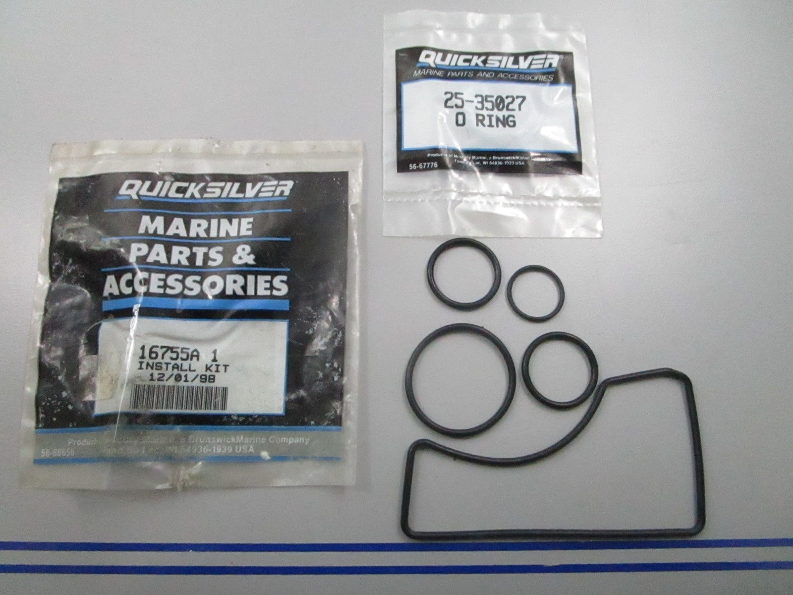 *NEW OEM* 0810 Mercury Quicksilver Install Kit 16755A1