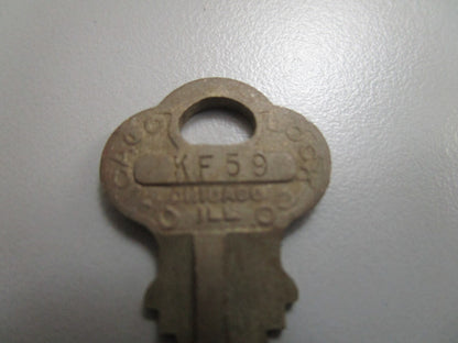 *NEW OEM* 0810 OMC Johnson Evinrude Ignition Key KF59 501588 0501574