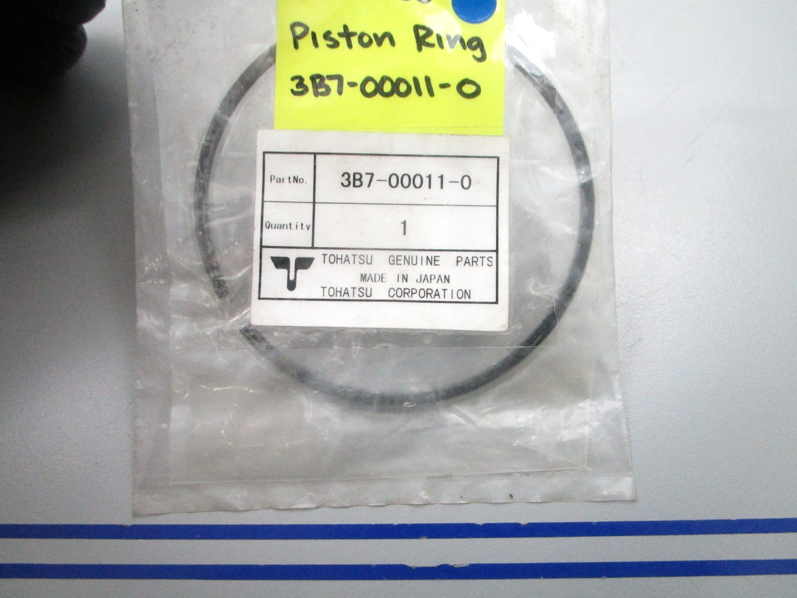 NEW OEM 3B7-00011-0 3B7000110 Tohatsu Piston Ring 0810