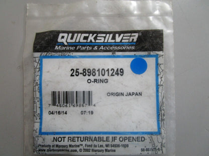 *NEW OEM* 0810 Mercury Quicksilver O-Ring 25-898101249