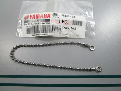 NEW OEM EU0-U7835-00-00 Yamaha Oil Cap Chain 0810