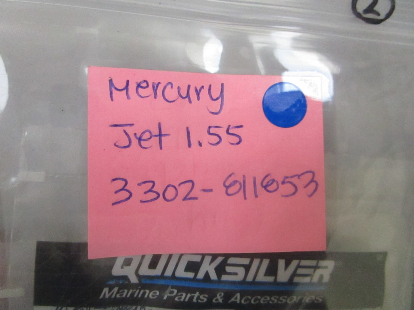 *NEW OEM* 0780 Mercury Quicksilver Jet-1.55 3302-811853