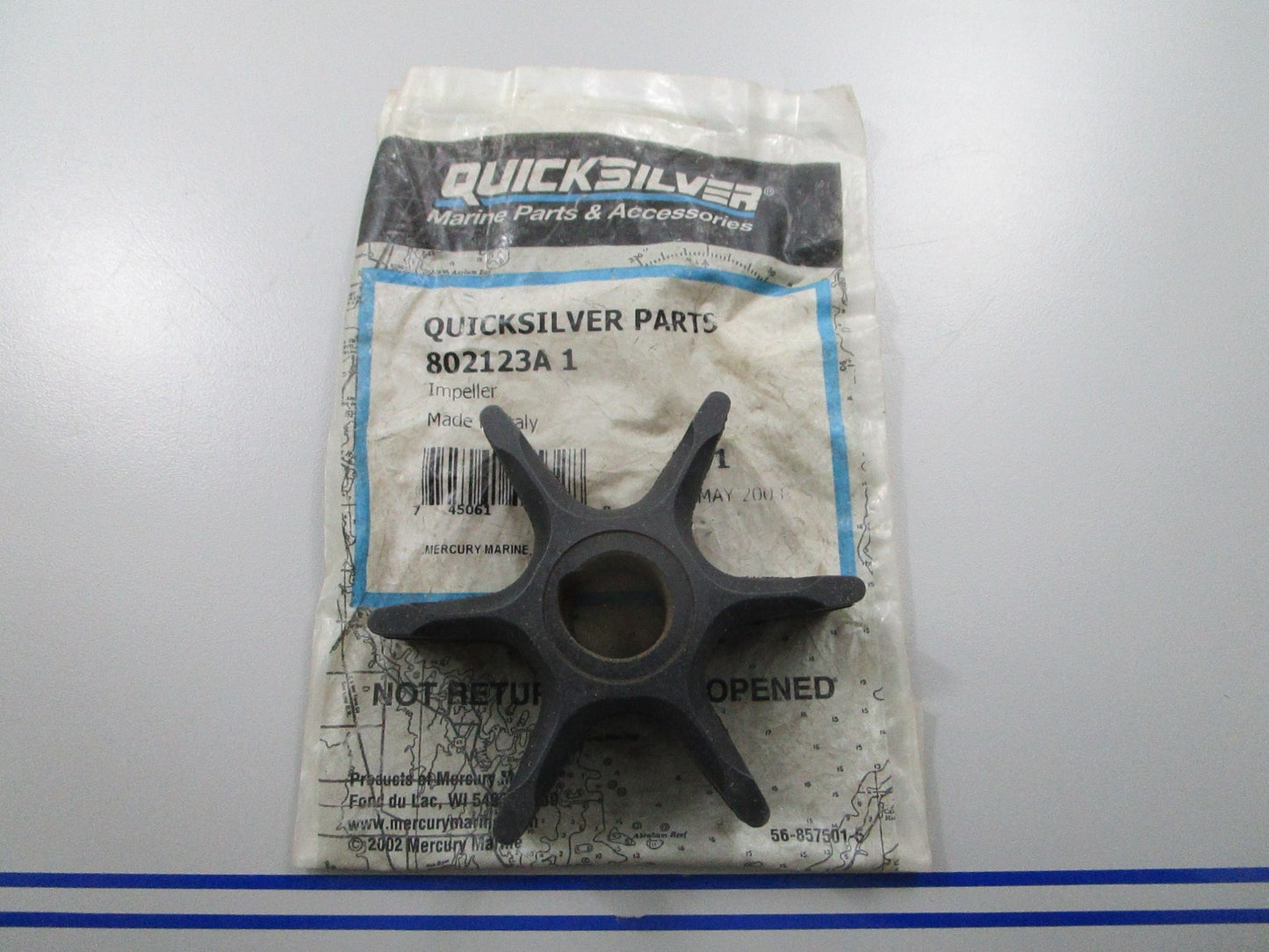 *NEW OEM* 0810 Mercury Quicksilver Impeller 802123A1