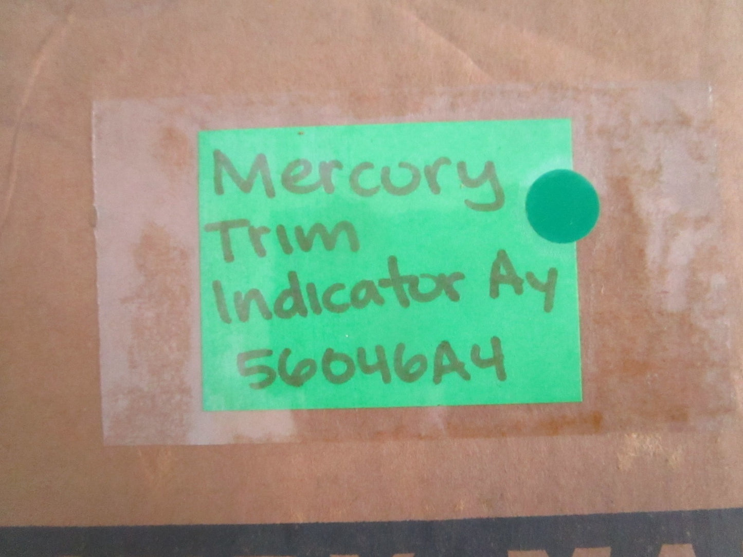 NEW OEM 56046A4 Mercury Quicksilver Trim Indicator Assy 0820