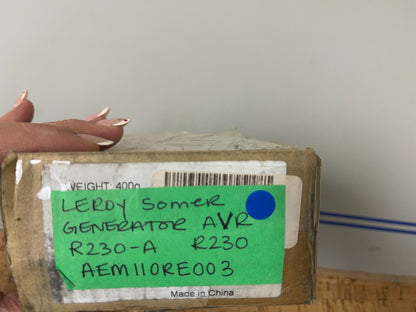 *NEW OEM* 0720 Leroy Somer R230-A R230 Generator AVR AEM110RE003