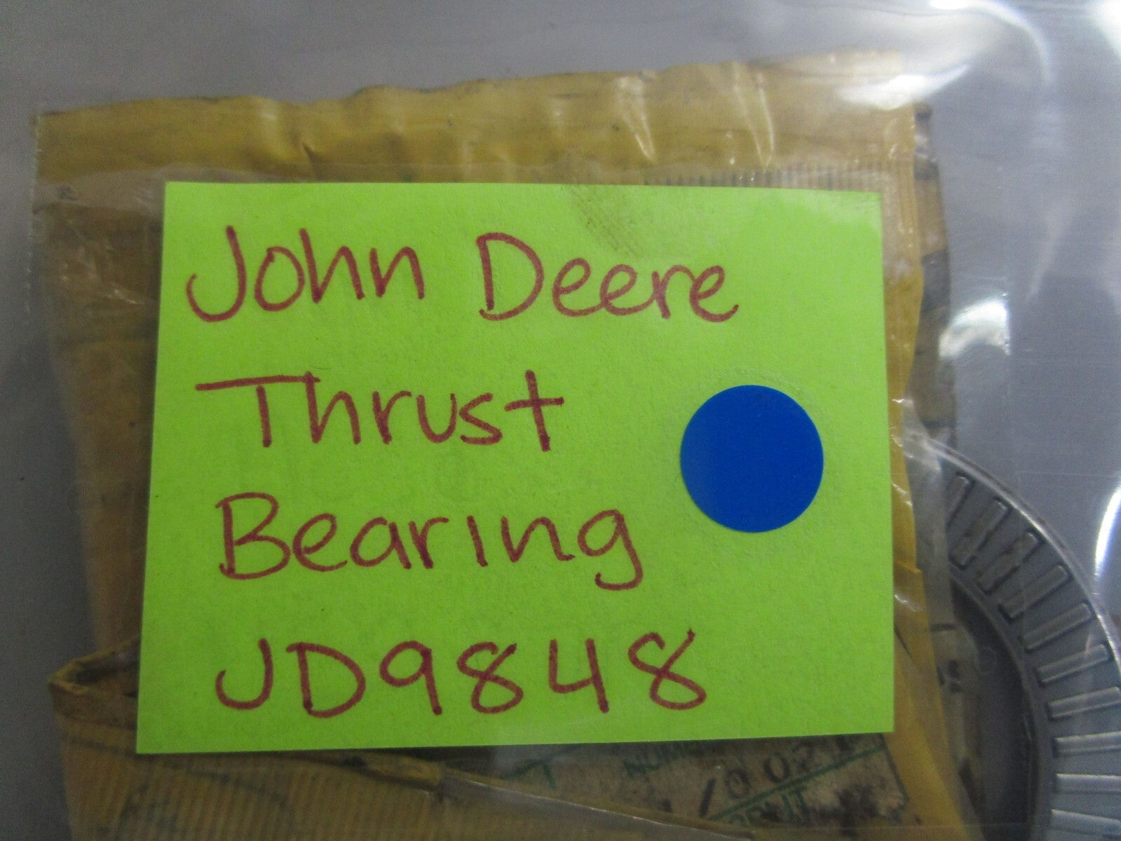*NEW* 0770 John Deere Thrust Bearing JD9848