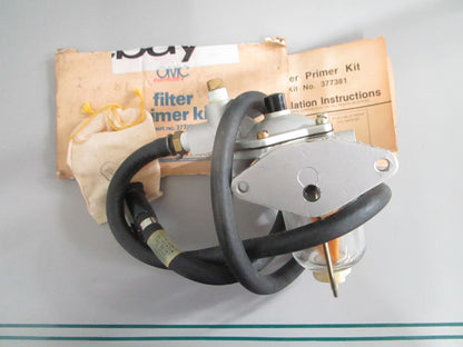 NEW OEM 377381 0377381 OMC Johnson Evinrude Primer Filter Kit 0820