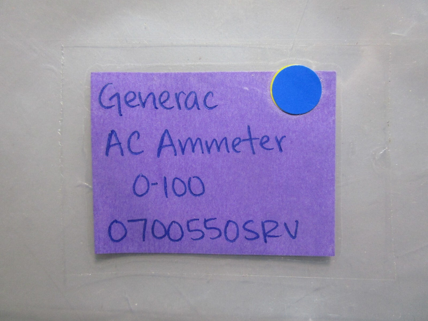 *NEW* 0810 Generac AC Ammeter 0-100 0700550SRV