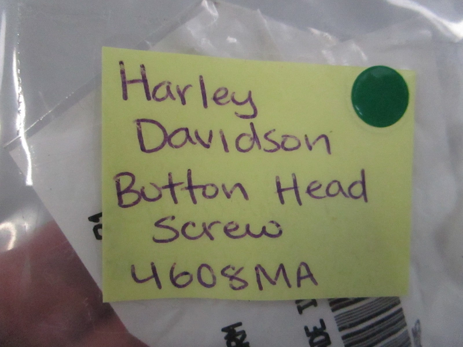 NEW OEM (LOT OF 4) 4608MA Harley Davidson Button Head Screw 0810