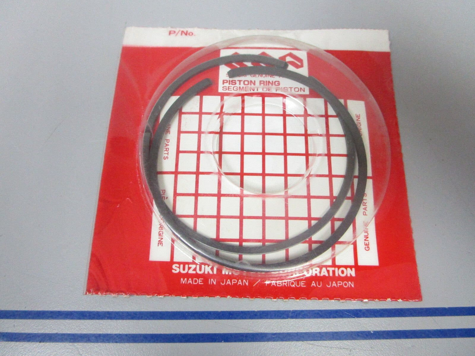 *NEW OEM* 0810 Suzuki 2 Ring Set 12140-94400-000