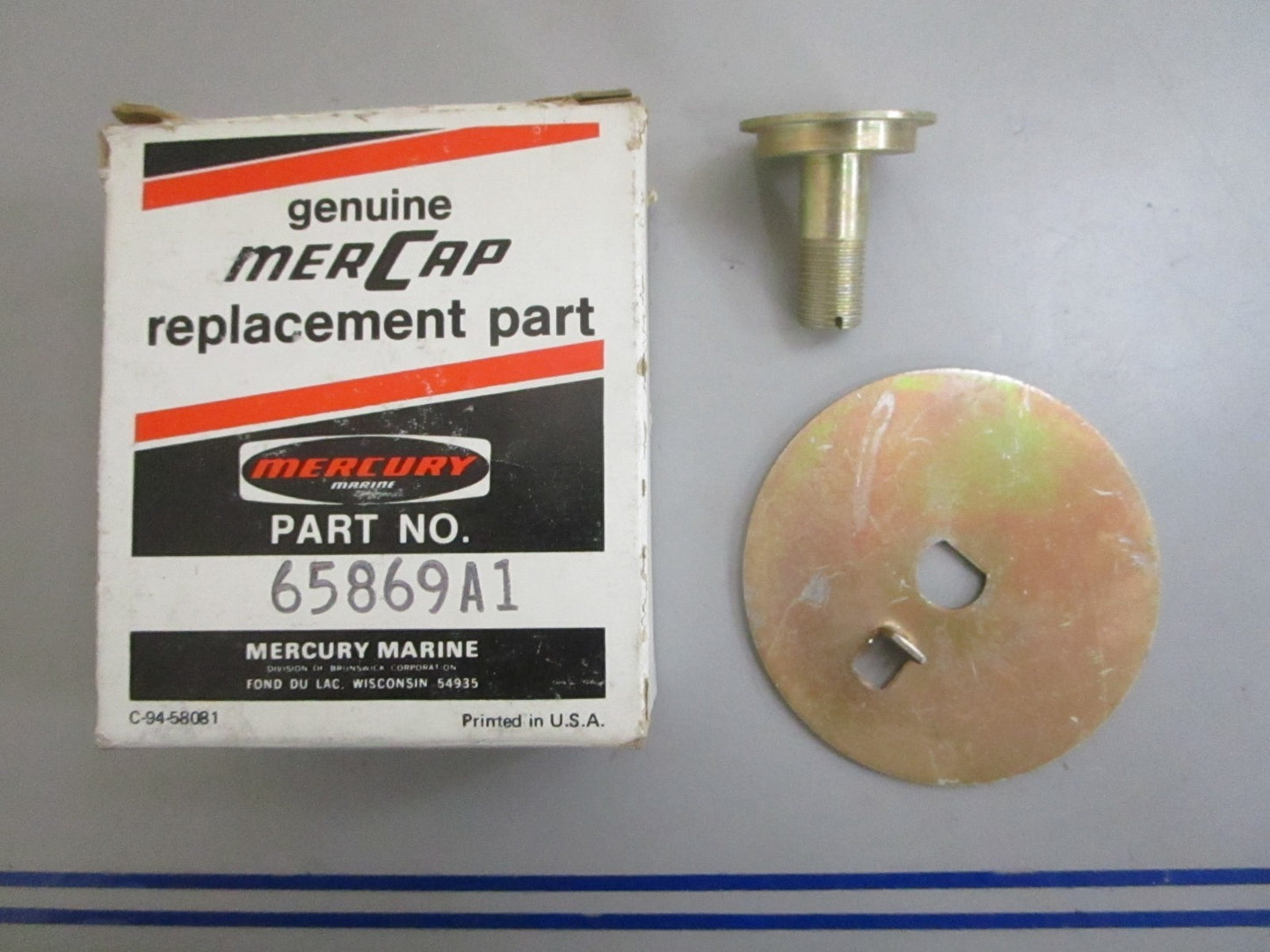 *NEW OEM* 0820 Mercury Quicksilver Sheaf Shaft Assy 65869A1