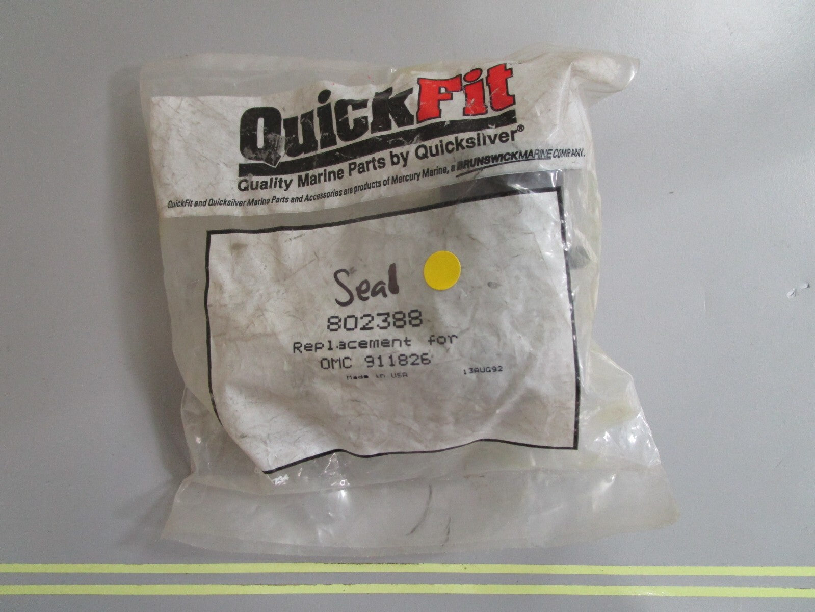 *NEW* 0810 QuickFit Seal 802388