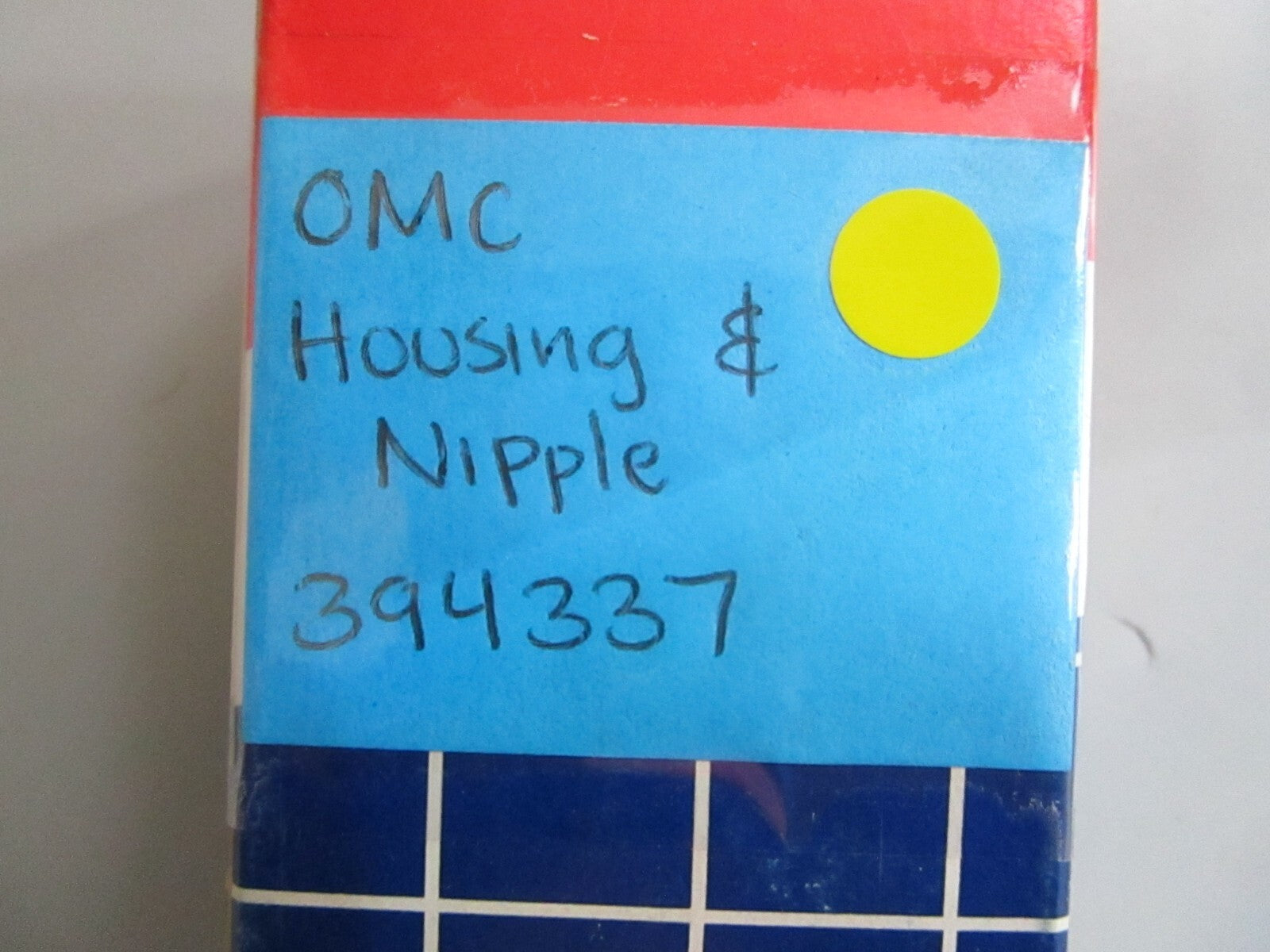 *NEW OEM* 0810 OMC Johnson Evinrude Housing & Nipple 394337 0394337