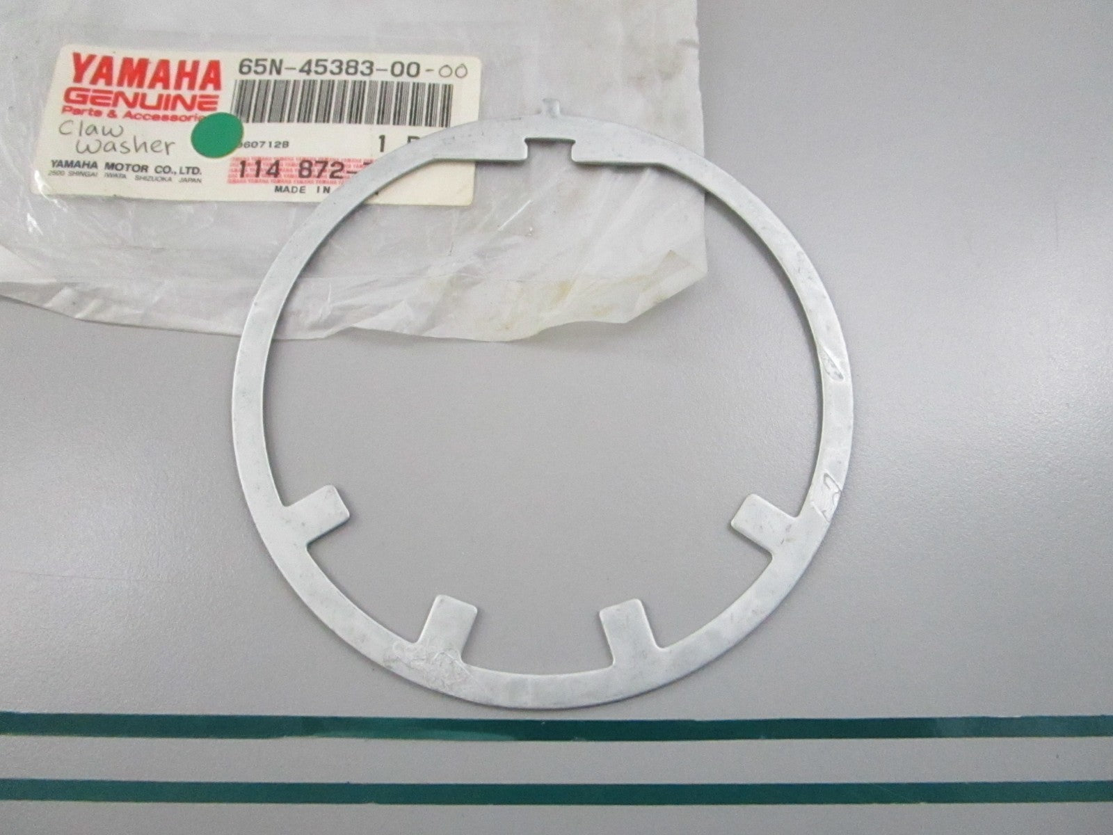 Yamaha NEW OEM Claw Washer 65N-45383-00-00 Lower Casing Drive Outboard 0810