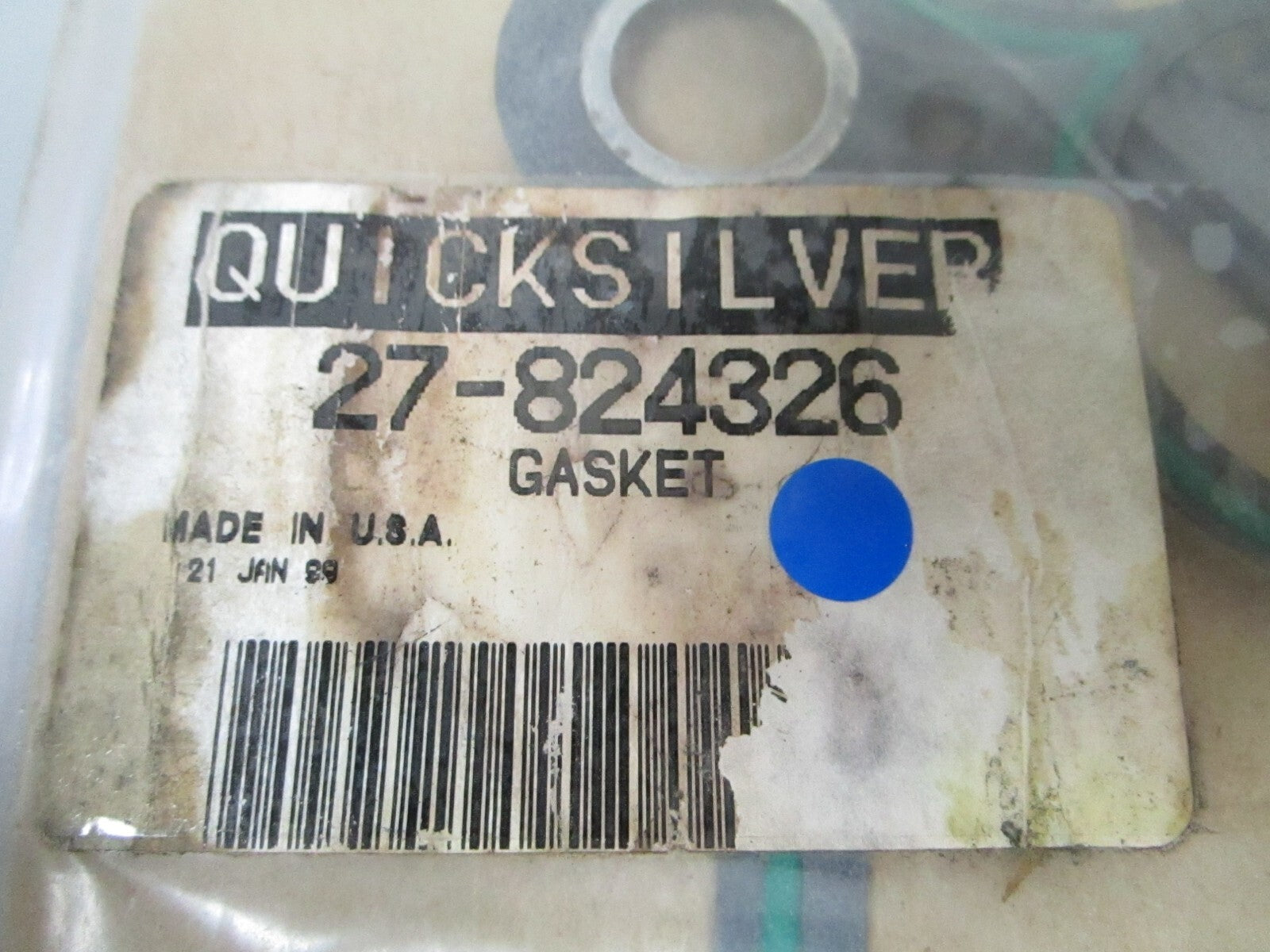 *NEW OEM* 0810 Mercury Quicksilver Gasket 27-824326