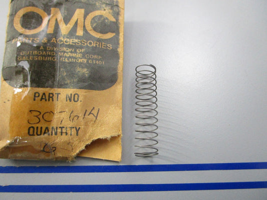 NEW OEM 307614 0307614 OMC Johnson Evinrude Spring 0810