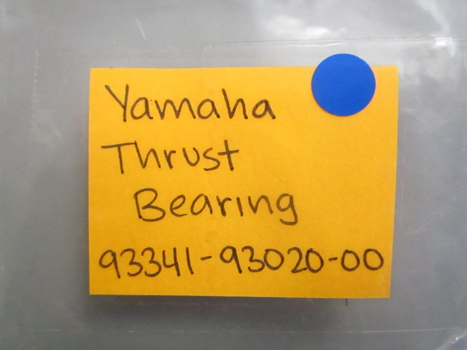 *NEW OEM* 0820 Yamaha Thrust Bearing 93341-93020-00
