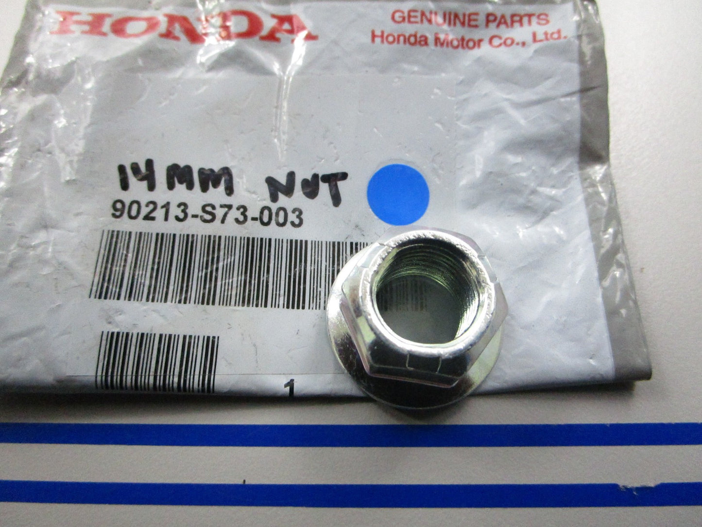 *NEW OEM* 0810 Honda 14mm Nut 90213-S73-003
