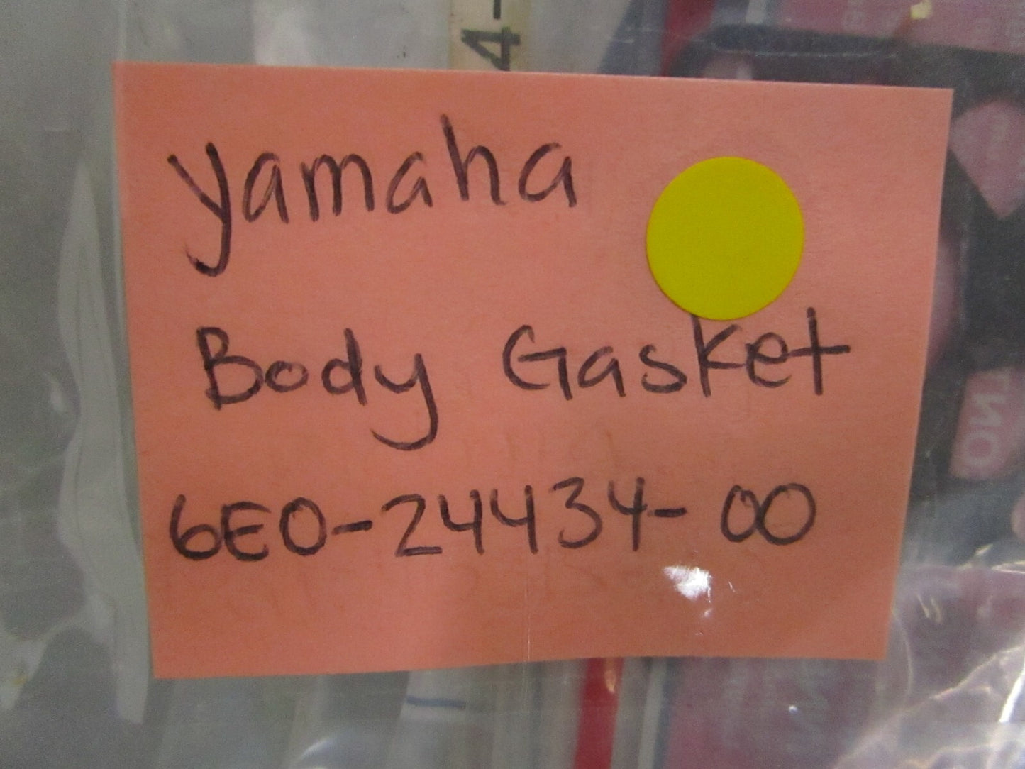 *NEW OEM* 0750 Yamaha BODY GASKET 6E0-24434-00