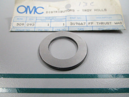 NEW OEM 319667 0319667 OMC Johnson Evinrude Thrust Washer 0810
