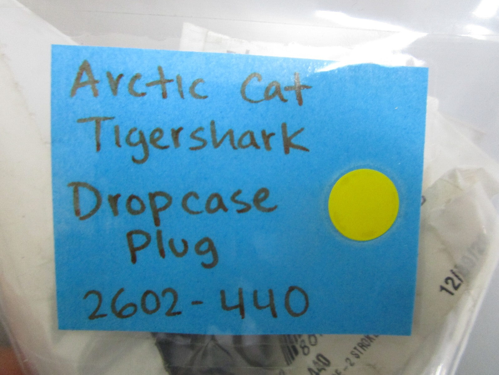 *NEW OEM* 0810 Arctic Cat Tigershark Dropcase Plug 2602-440