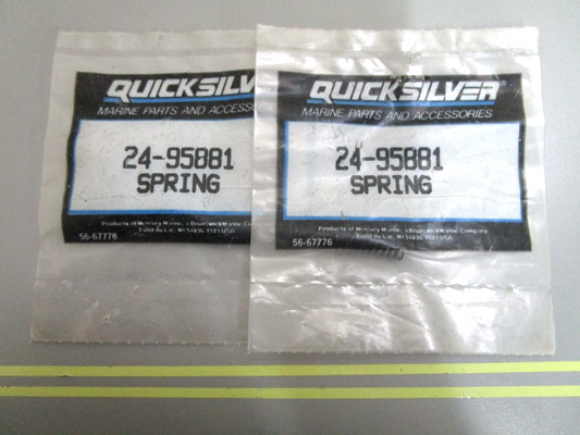 *NEW OEM* (LOT OF 2) 0750 Mercury Quicksilver TENSION SPRING 24-95881