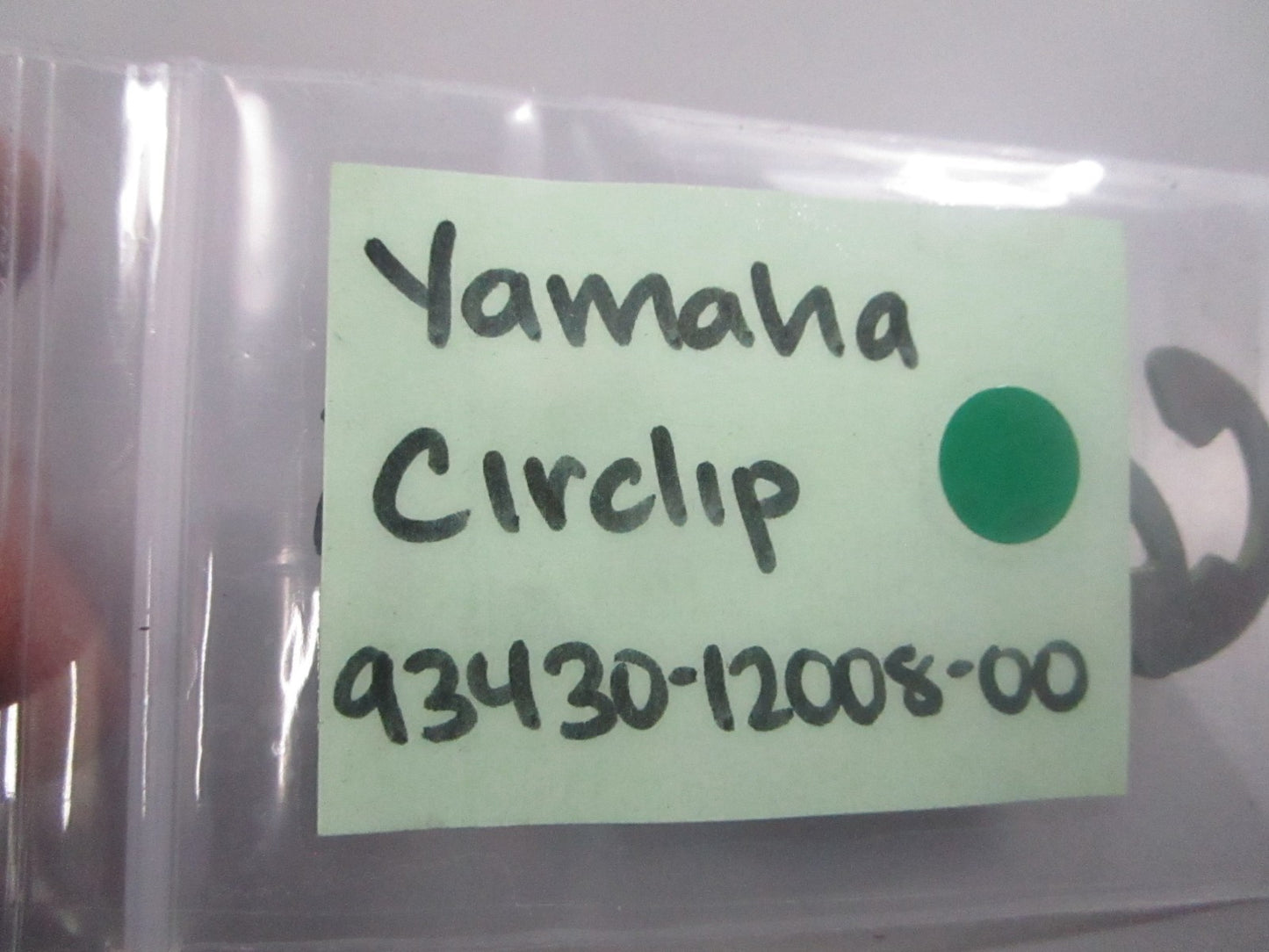 NEW OEM (LOT OF 2) 93430-12008-00 Yamaha Circlip 0810