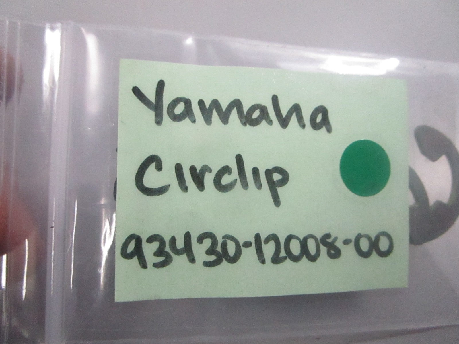 NEW OEM (LOT OF 2) 93430-12008-00 Yamaha Circlip 0810