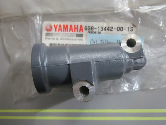 *NEW OEM* 0820 Yamaha Oil Filter Housing 6G8-13442-00-1S
