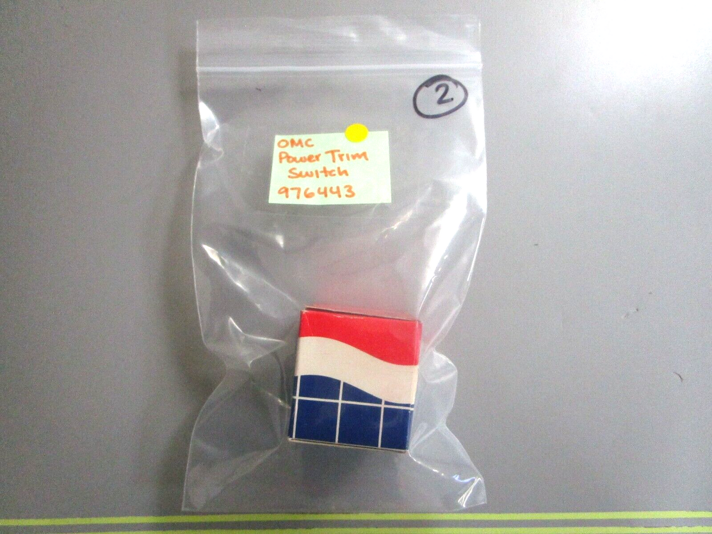 *NEW OEM* 0750 OMC Johnson Evinrude POWER TRIM SWITCH 976443 0976443
