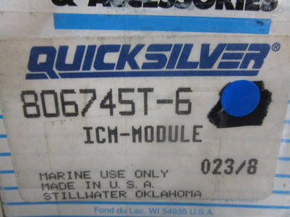 *NEW OEM* 0820 Mercury Quicksilver Ignition Control Module 806745T6 806745T-6