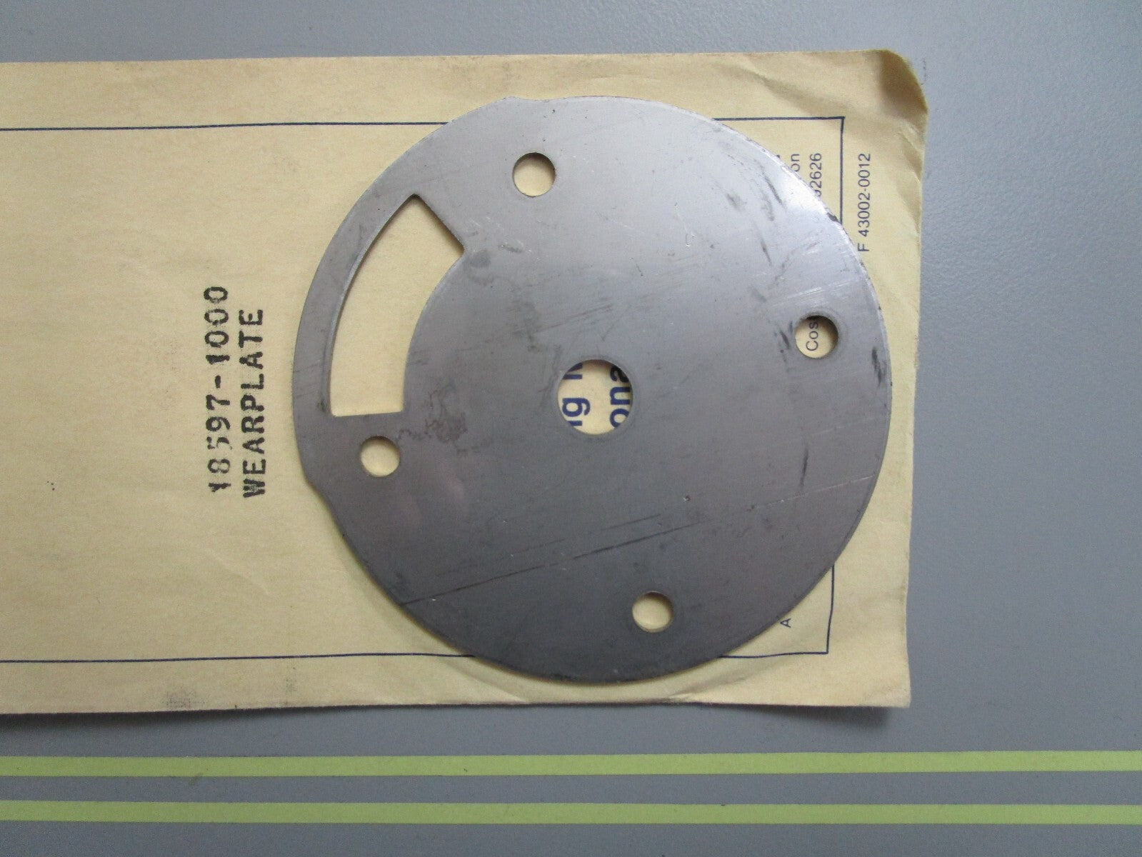 *NEW* 0810 Jabsco Wear Plate 18597-0000