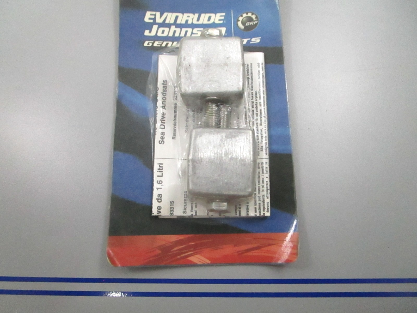 *NEW OEM* 0810 OMC Johnson Evinrude Anode Kit 983315 0983315