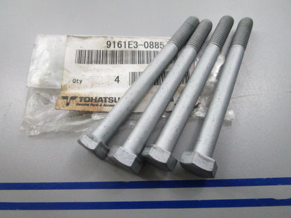 NEW OEM (LOT OF 4) 9161E3-0885 Tohatsu Bolt 0810