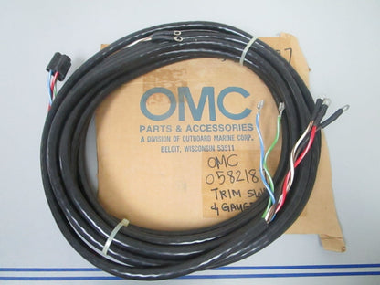 *NEW OEM* 0810 OMC Johnson Evinrude Trim Switch & Gauge Cable Ay 582187 0582187