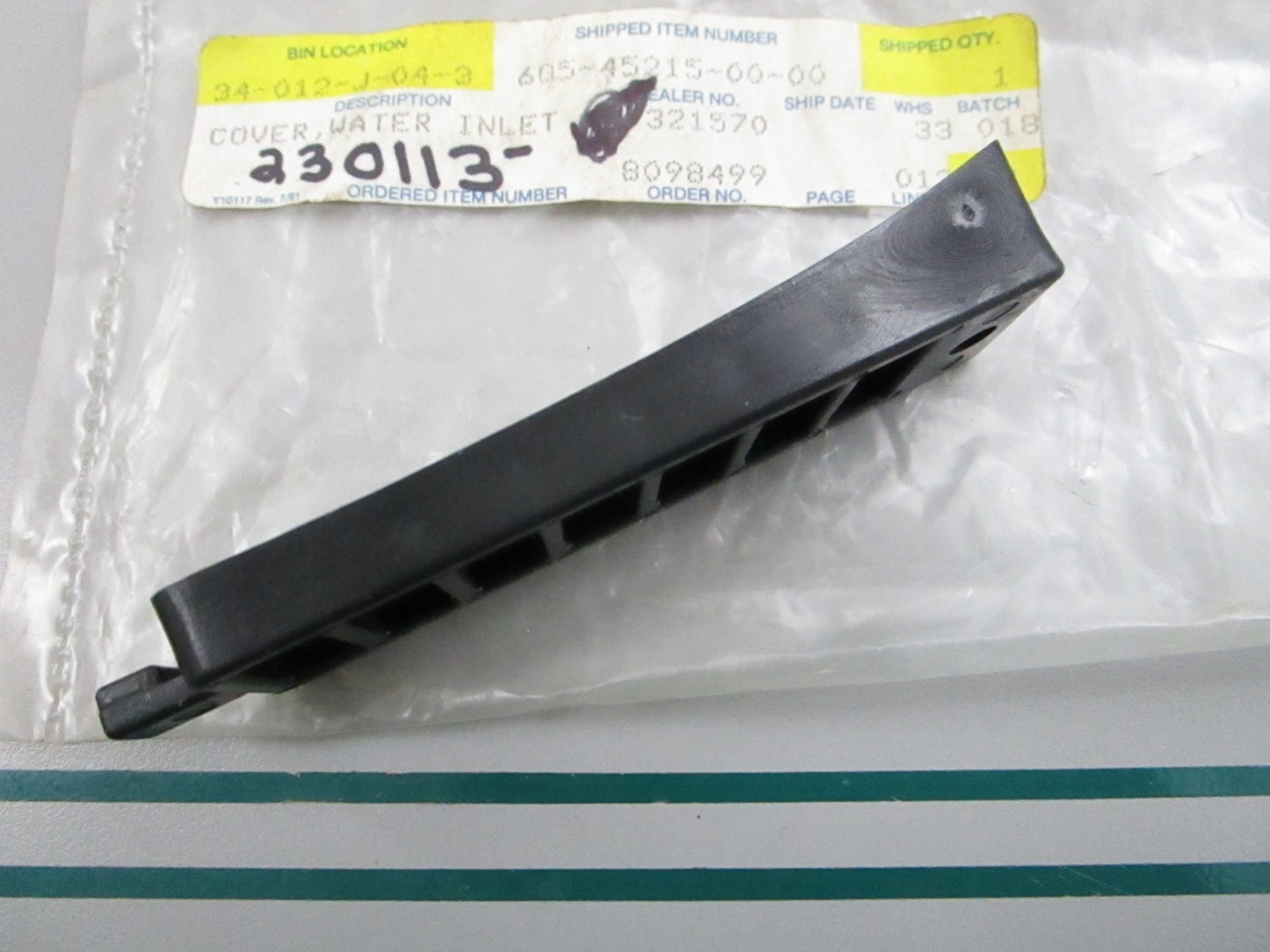 NEW OEM 6G5-45215-00-00 Yamaha Inlet Cover 0810