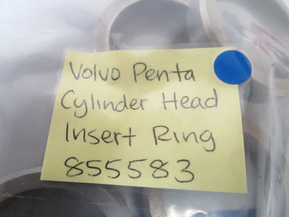 *NEW OEM* (LOT OF 2) 0720 Volvo Penta Cylinder Head Insert Ring 855583
