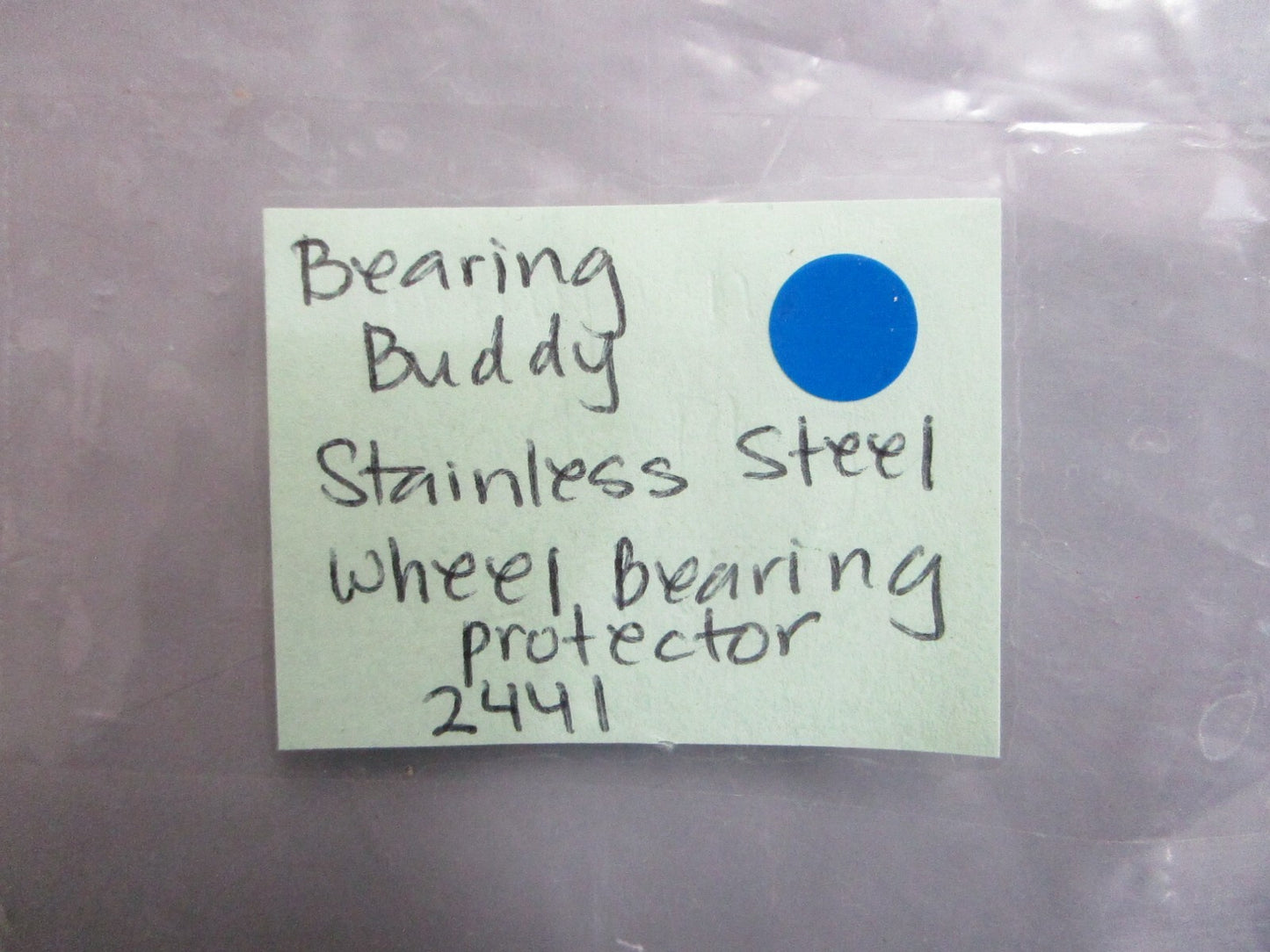 *NEW* 0820 Bearing Buddy Stainless Steel Wheel Bearing Protector Set 2441