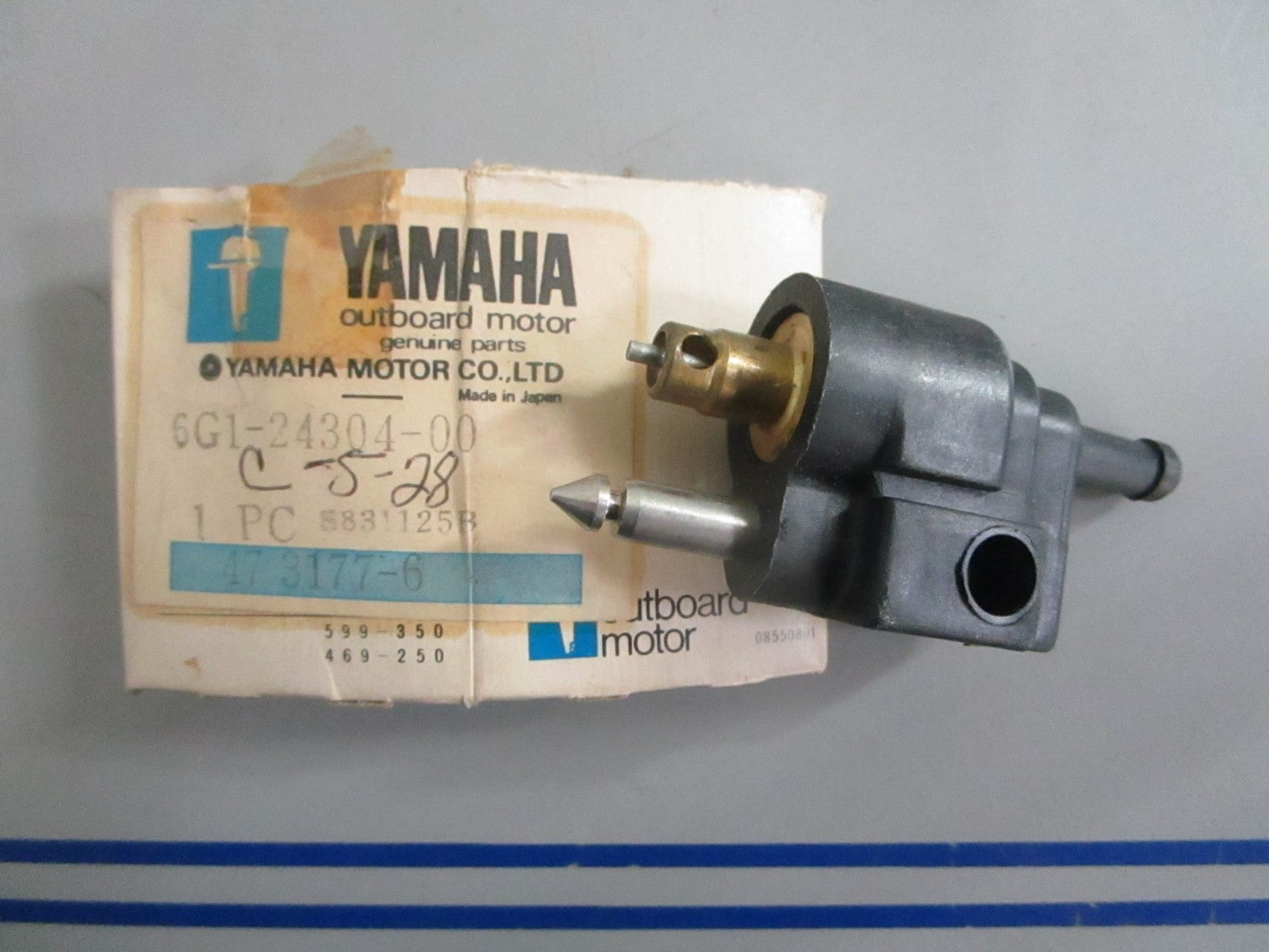 *NEW OEM* 0820 Yamaha Fuel Pipe Joint 6G1-24304-00-00