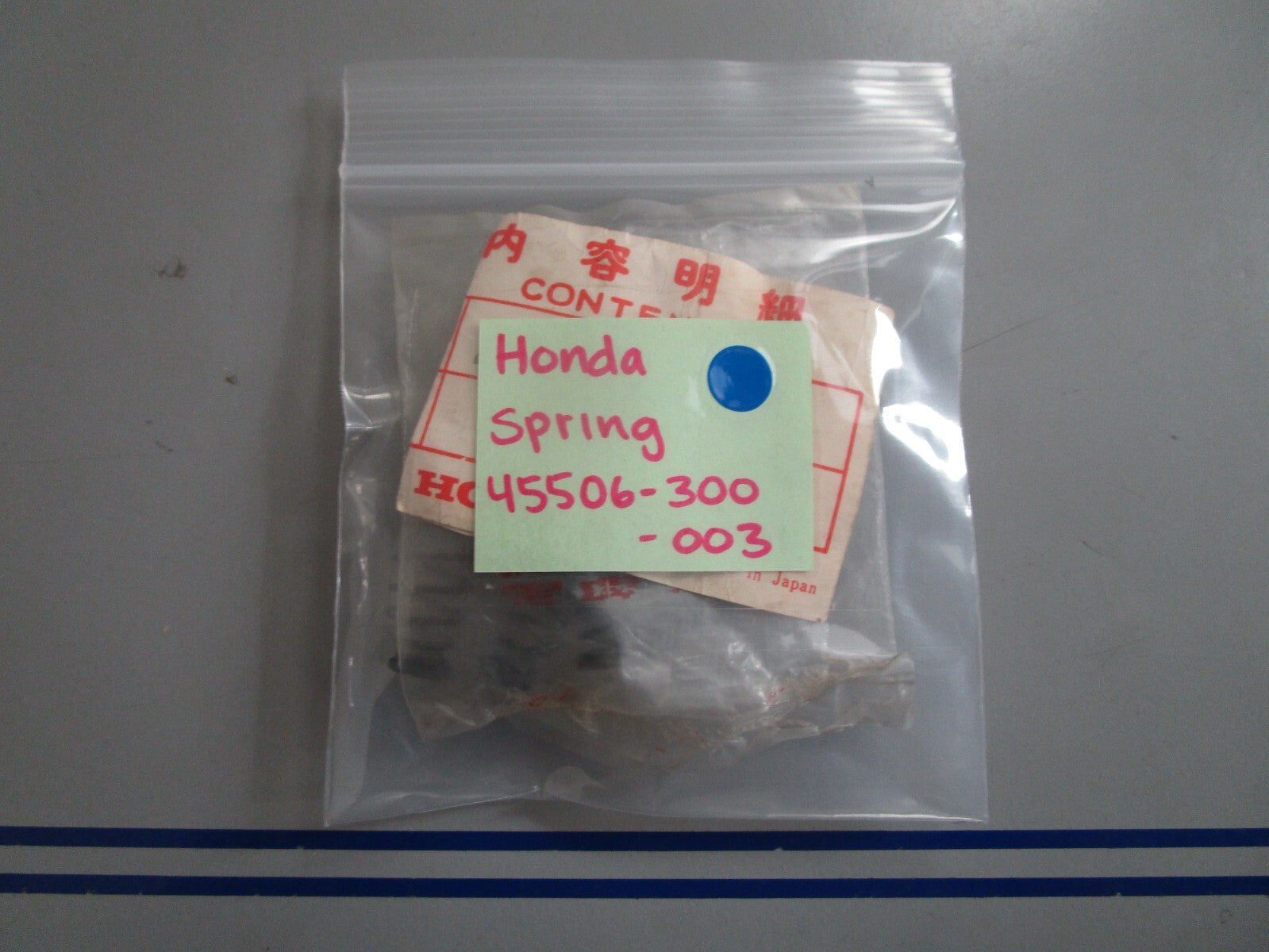 *NEW OEM* (LOT OF 5) 0810 Honda Spring 45506-300-003