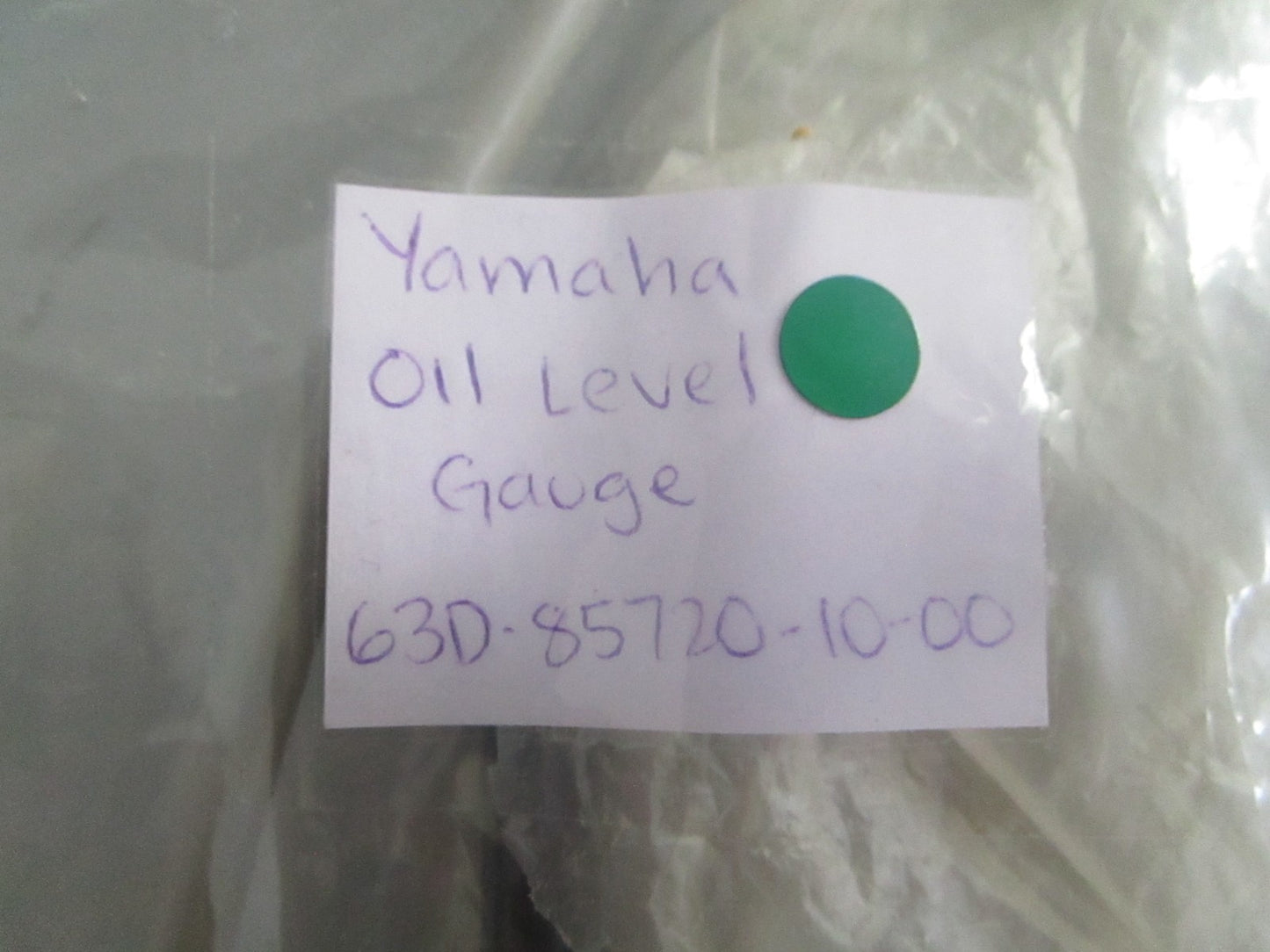 NEW OEM 63D-85720-10-00 Yamaha Oil Level Gauge 0820