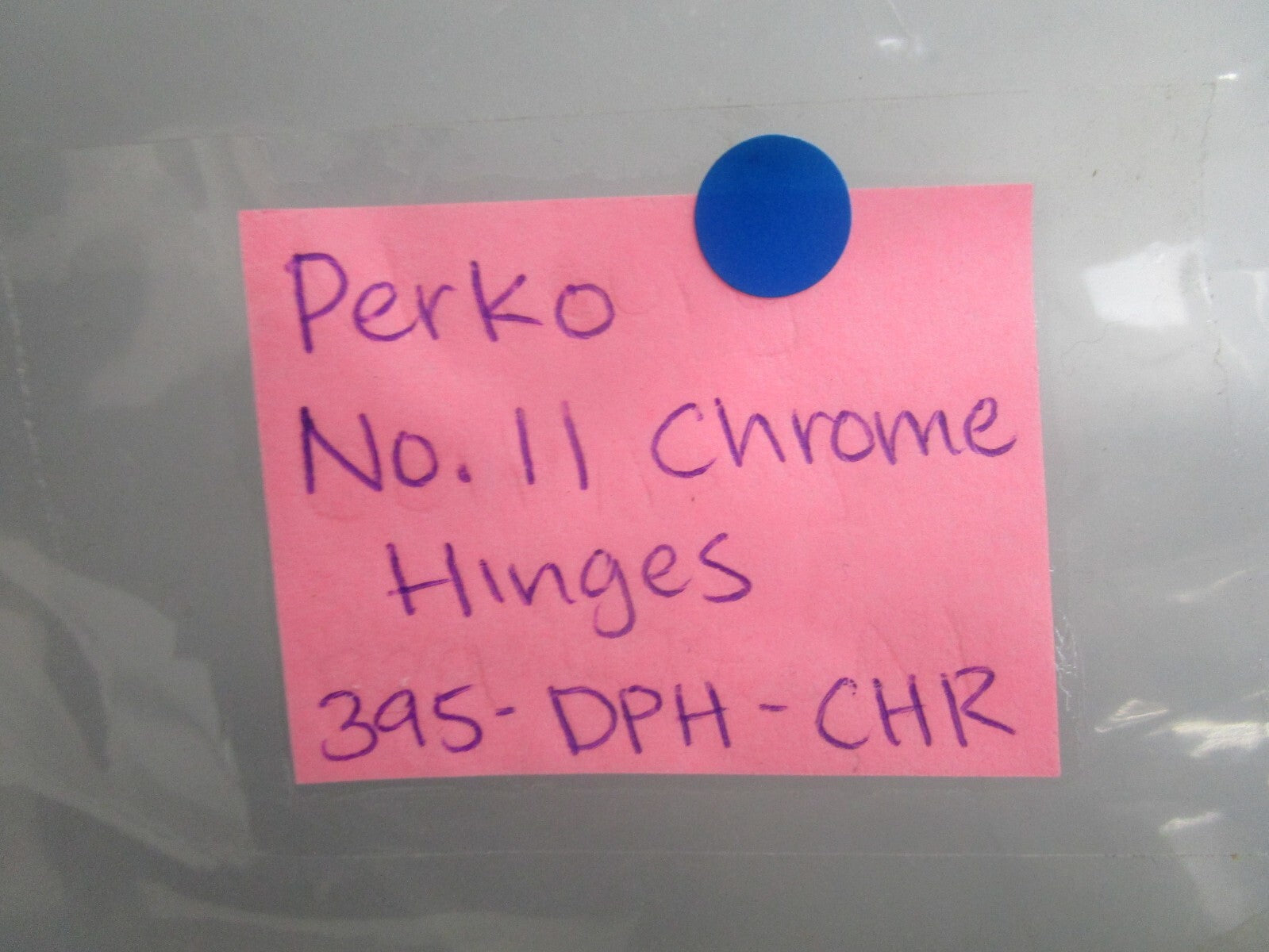 *NEW* 0810 Perko No. 11 Chrome Hinges 395-DPH-CHR