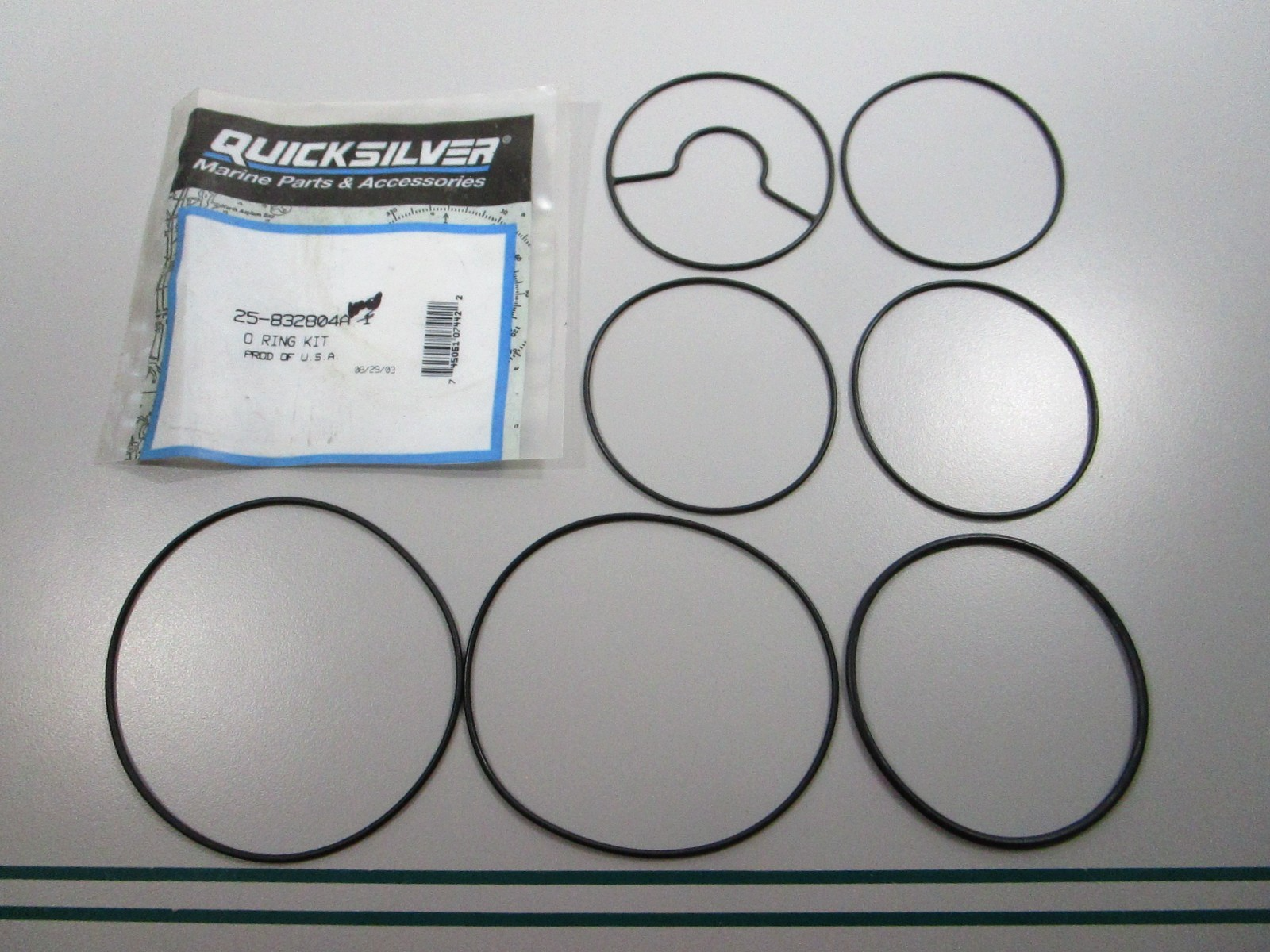 NEW OEM 25-832804A1 Mercury Quicksilver O-Ring Kit 0810